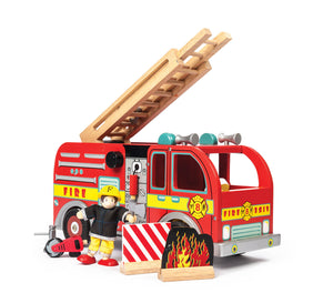 Fire Engine Set - Le Toy Van - Little Oak + Co