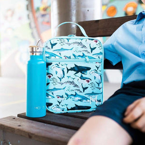 MontiiCo Insulated Lunch Bag - Shark