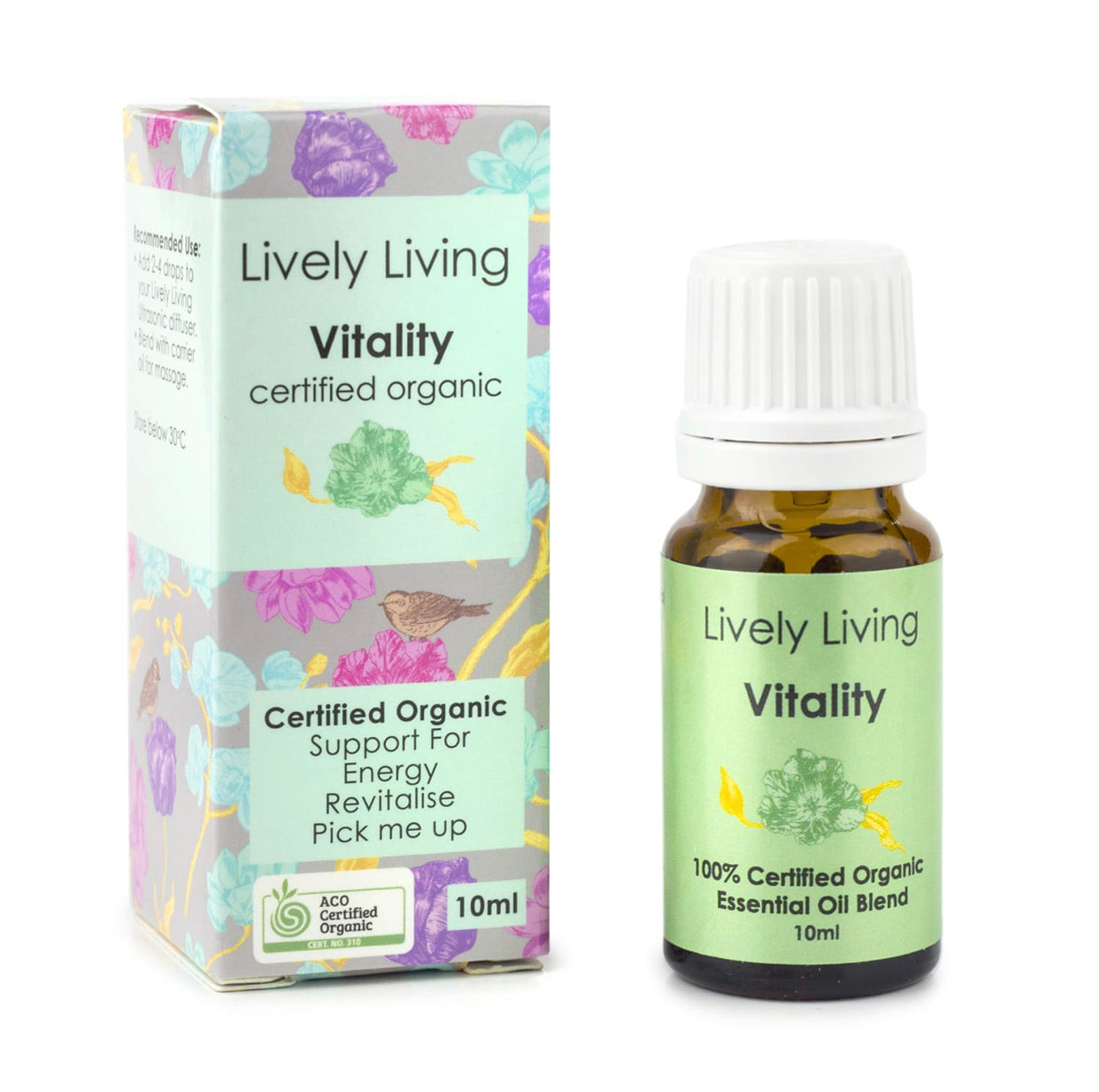 Vitality Organic Essential Oil Blend - Little Oak + Co