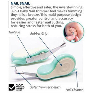Nail Snail - Baby Nail Trimmer - Little Oak + Co