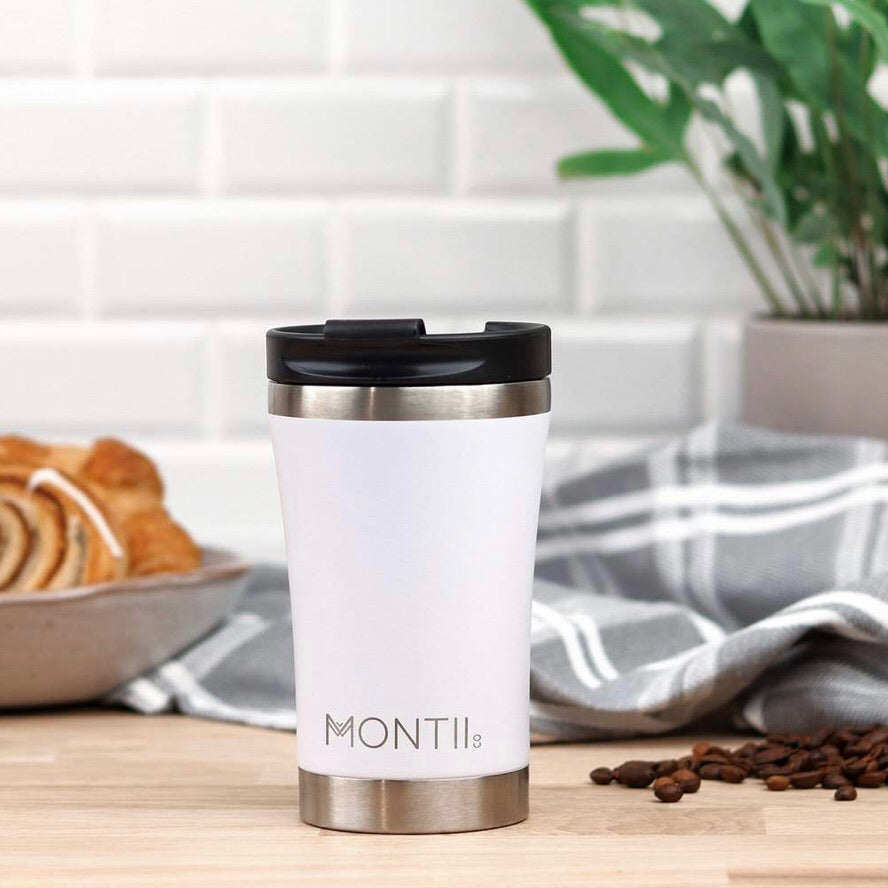 MontiiCo Regular Coffee Cup - White