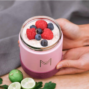 MontiiCo Insulated Food Jar - Dusty Pink